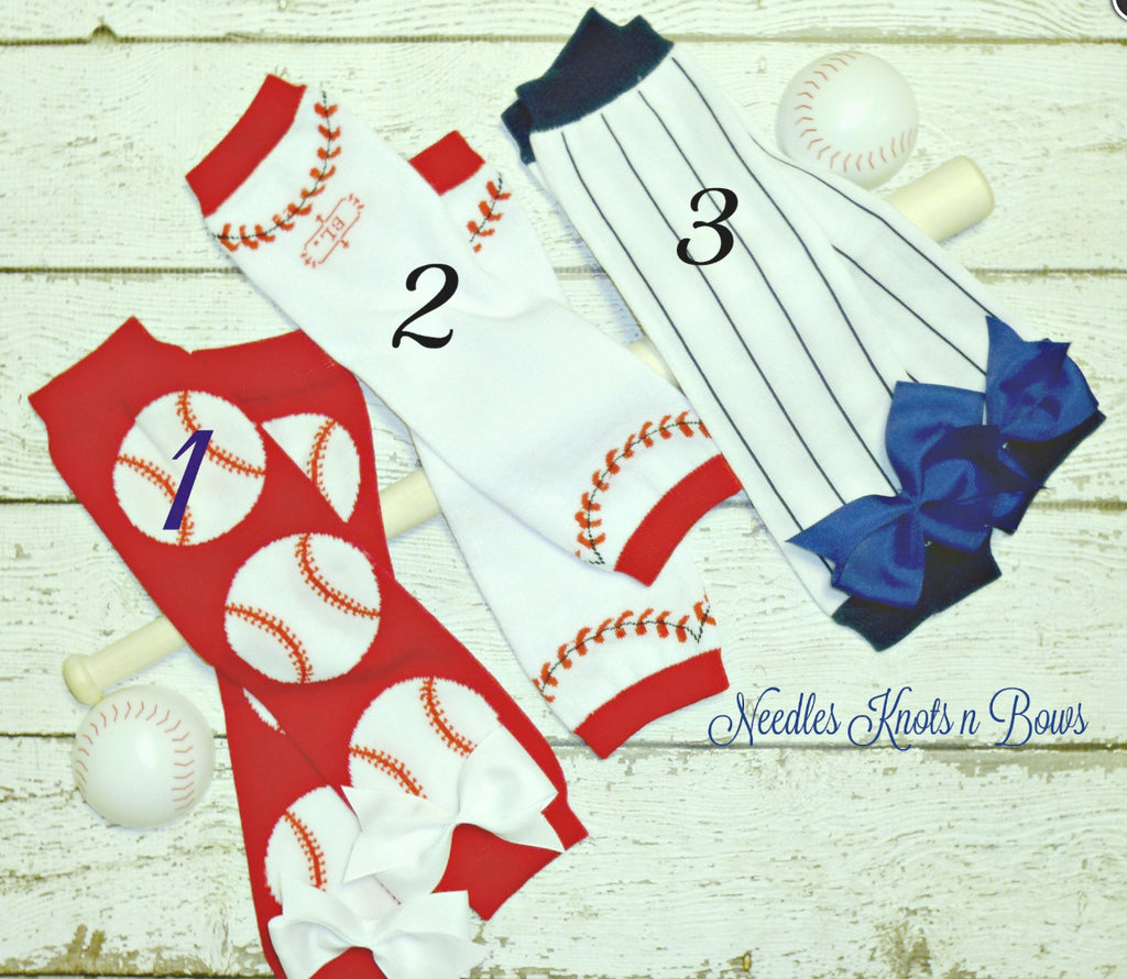 Needles Knots N Bows Boys Philadelphia Phillies Baseball Outfit, Baby, Toddler Newborn / w/Baseball Leg Warmers