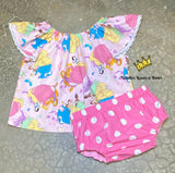Girls Princess Top & Bloomer Outfit