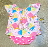 Girls Princess Top & Bloomer Outfit