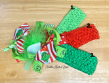 The Grinch Who Stole Christmas 5.5" Hair Bow
