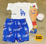 Boys LA Dodgers Baseball Outfit
