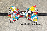 Mickey & Friends pre tied bow tie
