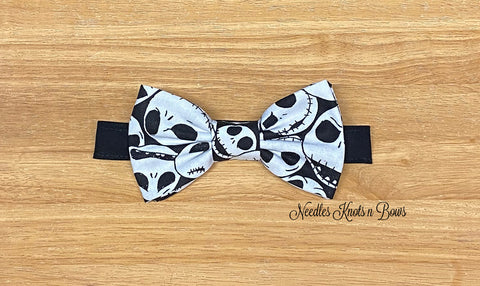 Jack Skellington bow tie, Nightmare Before Christmas bow tie available in all sizes. 
