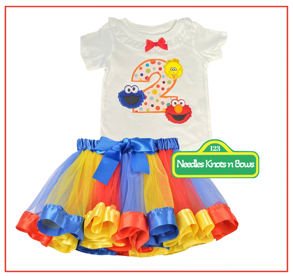 Birthday Shirt Sesame Street 2nd Birthday Outfit Girls Sesame Street 2nd Birthday Tutu Outfit Size Bday Birthday Shirt Sesame Street 2nd Birthday Outfit Girls Sesame Street 2nd Birthday Tutu Outfit Size Bday