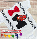 Boys Cars Birthday Onesie or Shirt
