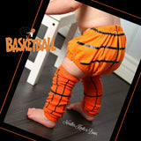 Baby toddler basketball leg warmers.