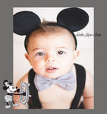 Boys Steamboat Willie Cake Smash Outfit, Mickey Mouse