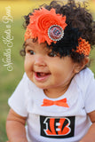 Cincinnati Bengals Game Day Football Outfit, Baby Girls, Toddlers