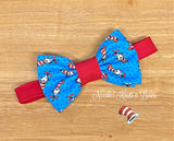 Dr. Suess bow tie available in all sizes.