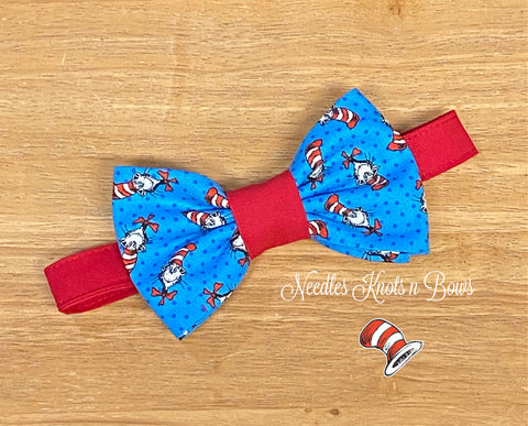 Dr. Suess bow tie available in all sizes.