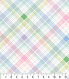 Easter Plaid Bow Tie, Pastel Plaid Spring Bow Tie