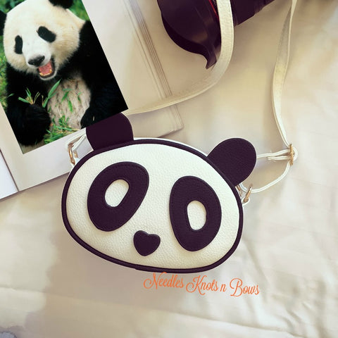 Panda Bear Purse, Crossbody Bag, Girls Purse