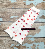 Heart leg warmers, baby toddler leg warmers