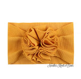 Messy Baby Bow Headband, Shredded Baby Bow Headwrap
