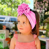 Messy Baby Bow Headband, Shredded Baby Bow Headwrap