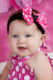 Girls First Minnie Mouse Birthday Dress, Second Birthday Dress
