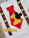 Boys Mickey Mouse 1st Birthday Outfit