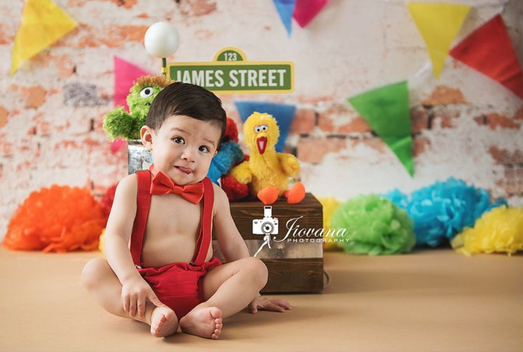 red cake smash outfit boy, Valentine cake smash, red bow tie, smash cake outfit boy, red diaper cover, red baby bow tie, red suspenders main image 1