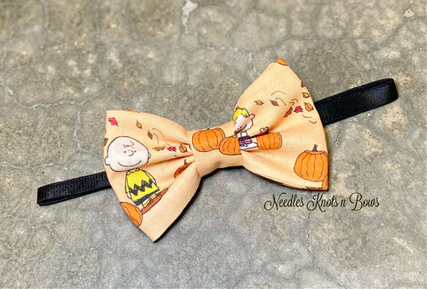 Charlie Brown Pumpkin Pre Tied Bow Tie, Peanuts