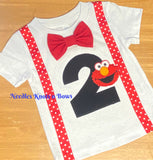 Boys 1st Birthday Shirt, Elmo Birthday Shirt / Onesie