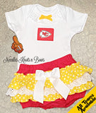 Girls Kansas City Chiefs Game Day Football Outfit