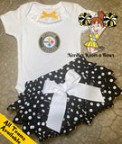 Girls Pittspurgh Steelers Game Day Football Outfit