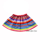 Girls Fiesta Mexican Serape Dos Birthday Outfit