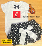 University of Cincinnati Bearcats Outfit for Baby Girls & Toddlers