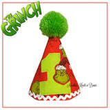 Boys Grinch Christmas 1st Birthday Outfit