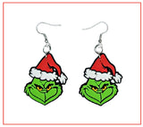 The Grinch Who Stole Christmas earrings.
