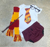 Harry Potter Gryffindor Baby Outfit, Baby Costume