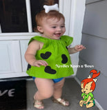 Pebbles Baby Costume, Pebbles Toddler Costume, Flintstones