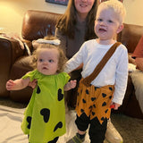 Pebbles Baby Costume, Pebbles Toddler Costume, Flintstones
