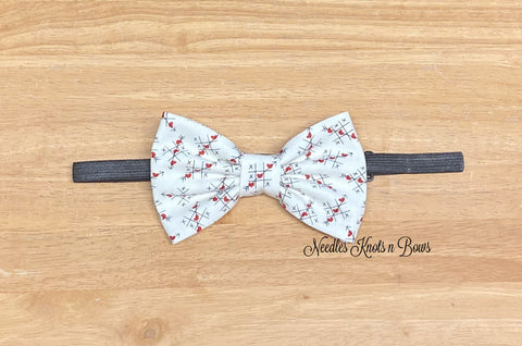 Valentine's Day Tic Tac Toe Bow Tie