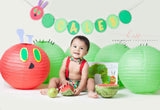 Boys Very Hungry Caterpillar 1st Birthday Outfit