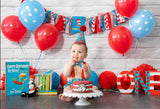 Boys Cake Smash Outfit, Dr. Suess 1st Birthday Outfit