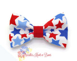 Stars Bow Tie.  4th of July Patriotic bow tie