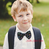 ABC Bow Tie, School  / Back to School Bow Tie, perfect for the first day of school, back to school night, school pictures etc. 