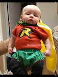 Boys Robin Baby Toddler Halloween Cosplay Costume