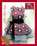 Womens University of Alabama Crimson Tide Apron with Pocket.  Womens plus sized apron.