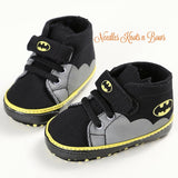 Baby Boys Batman Shoes, Boys Batman Crib Shoes, Pre Walkers, Batman Birthday Shoes