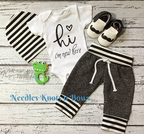 baby boys coming home outfit