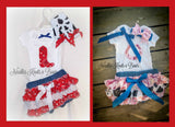 Pink Western Cowgirl Outfit Baby Girls & Toddlers, Pageant Outfit