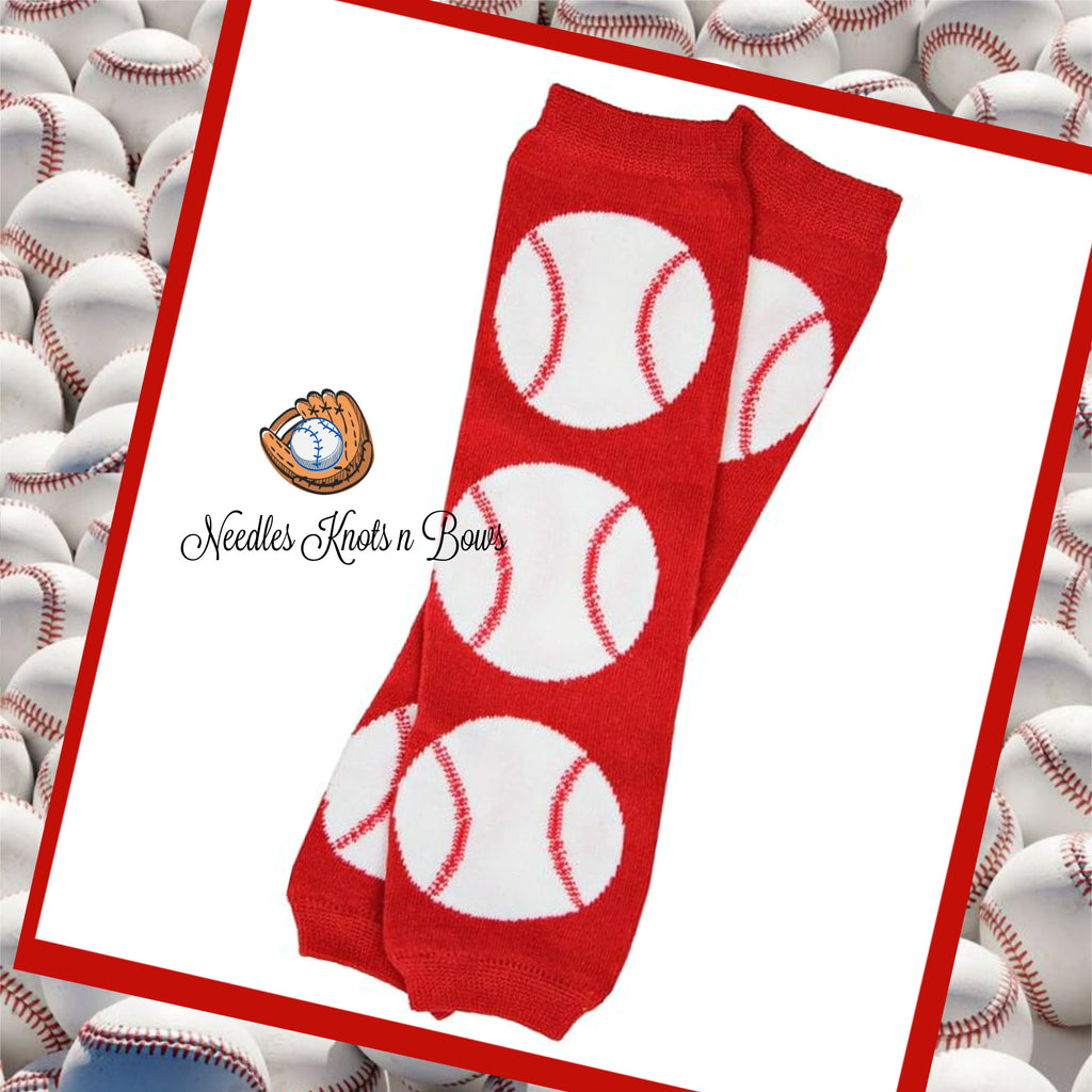 Baseball Leg Warmers for Babies & Toddlers, Boys and Girls Needles