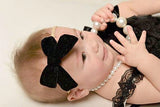 Velvet Nylon Headband, Velvet Hair Bows, Nylon Headband, Velvet Bows, Hair Accessories,