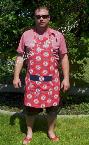 Men's Boston Red Sox cooking apron
