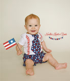 Baby boys and toddlers 4th of July, Patriotic outfit. Stars and stripes outfit
