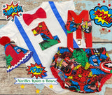 Boys Avengers Cake Smash Outfit, 1st Birthday Outfit Boy