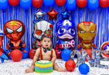 Avengers themed first birthday