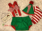 Boys Christmas Cake Smash Outfit, Baby Boys 1st Birthday Outfit